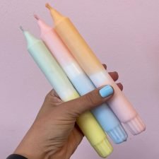 Dip Dye dinerkaarsen (set van 3)