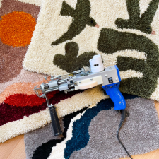 Tufting gun voor de workshop (wand)kleed tuften