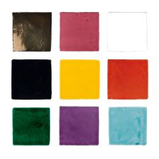 Losse tegels 10 x 10 cm in diverse kleuren