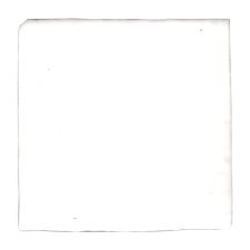 Foto van een witte tegel van 10 x 10 cm
